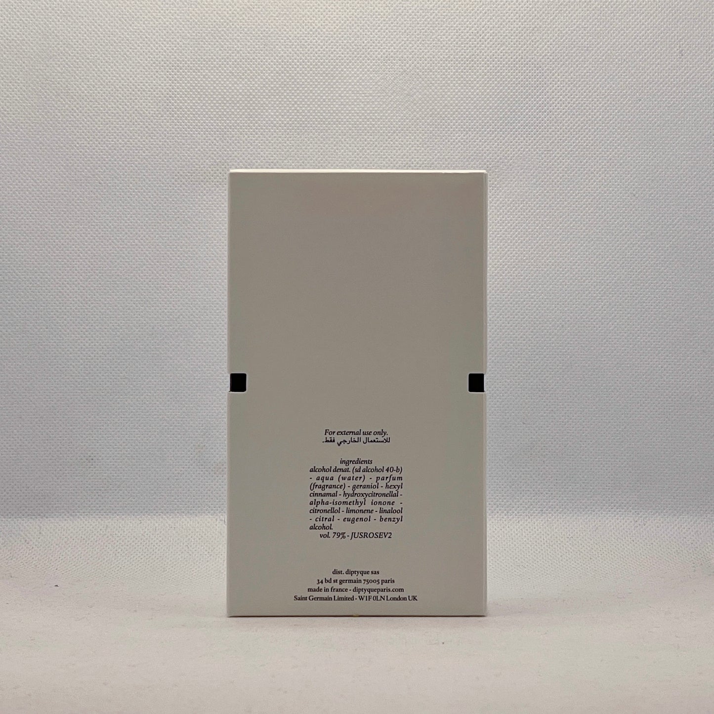 Diptyque Eau Rose EDT 100ml Tester