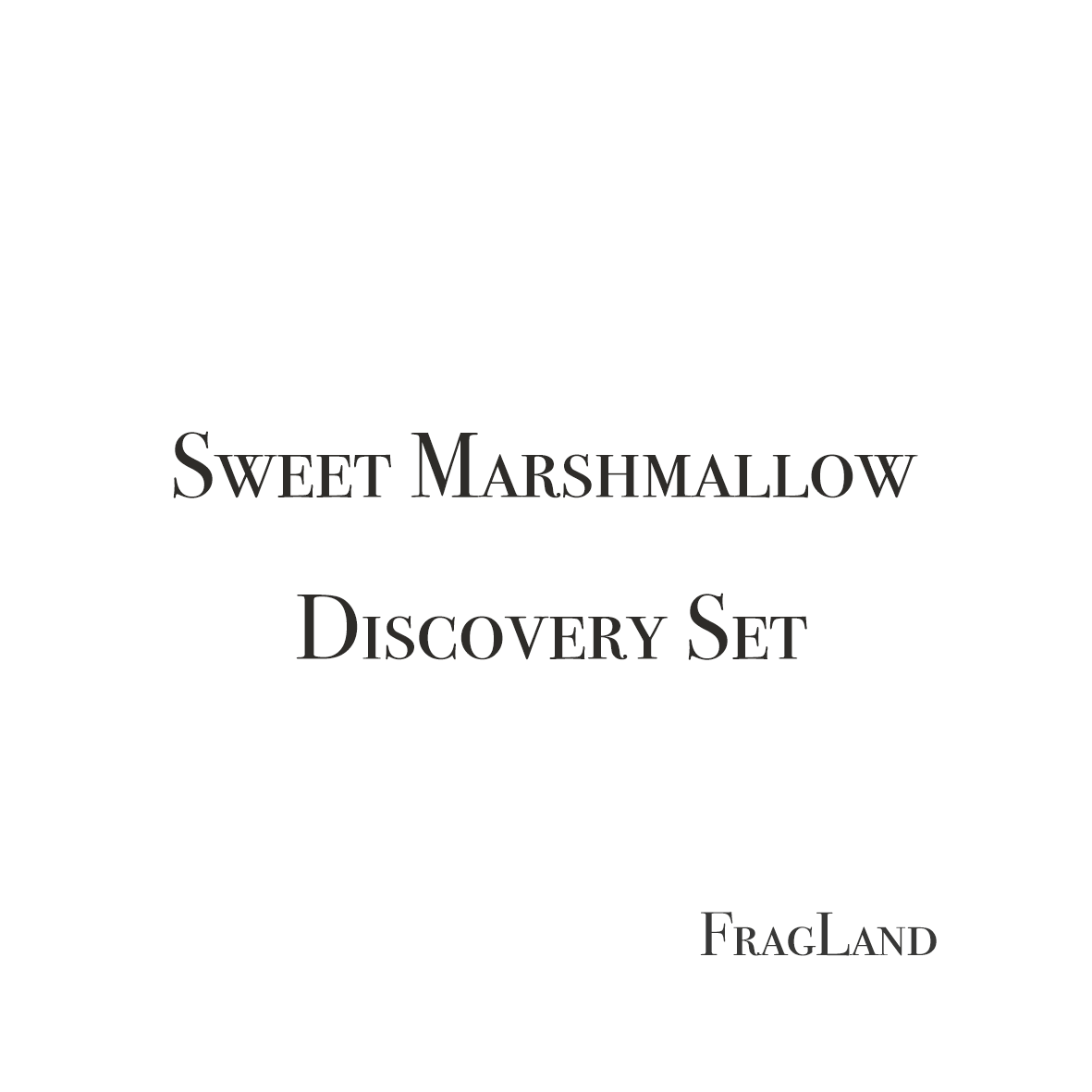 Marshmallow Discovery Set