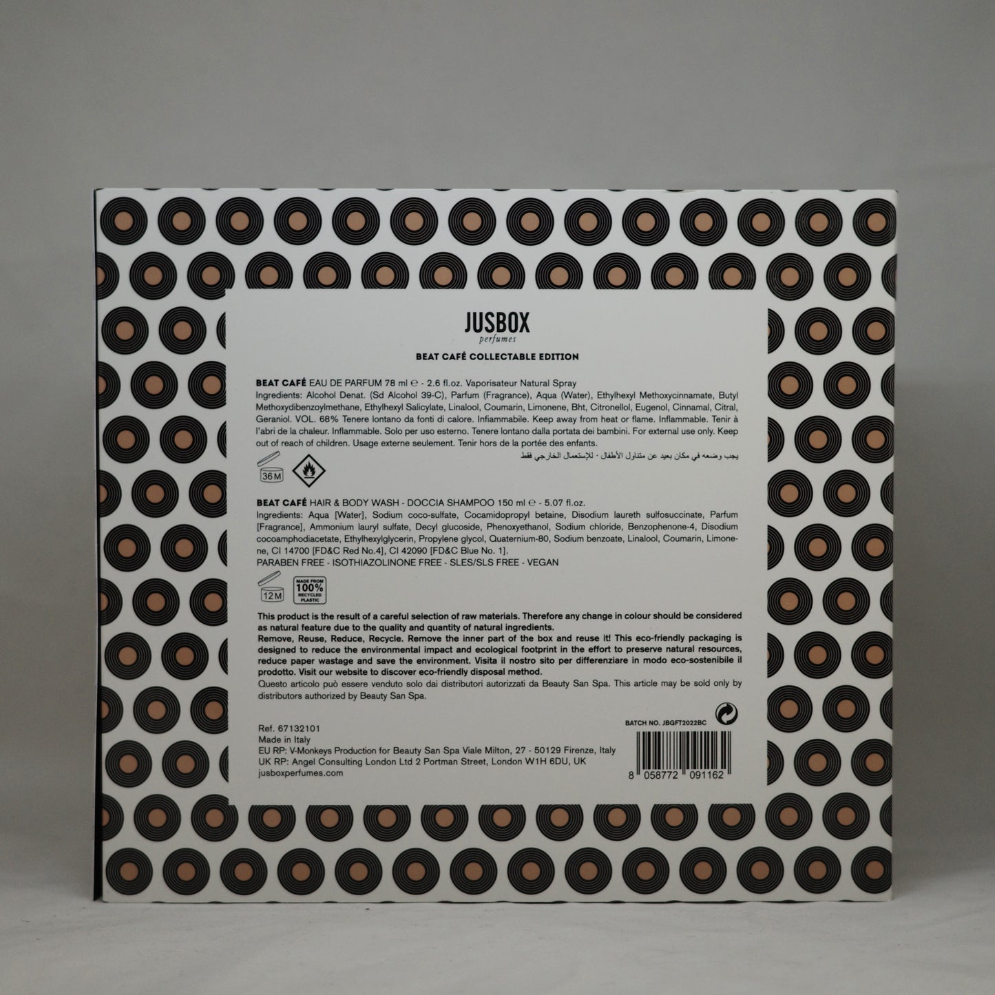 Jusbox Beat Cafe Coffret Tester