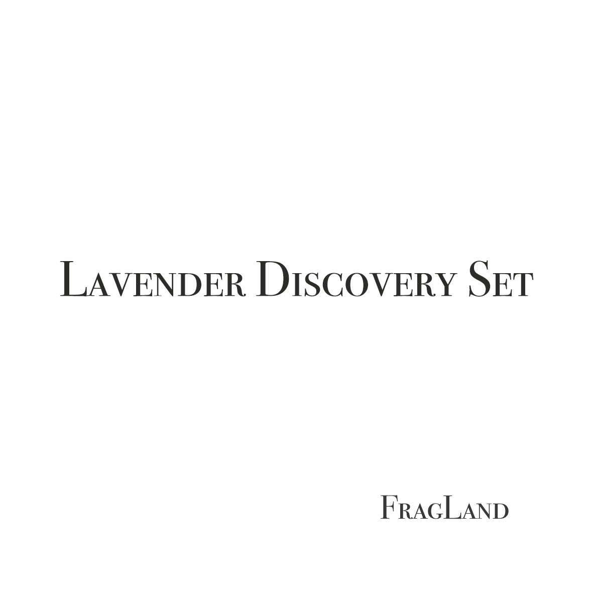 Lavender Discovery Set